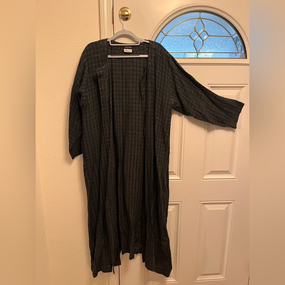 Vintage 90’s Eskandar Long Duster/Coat